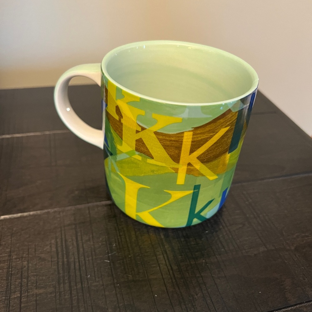 Anthropologie Monogrammed “K” Coffee Mug